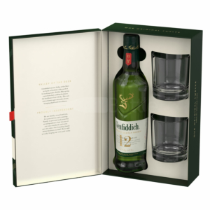 Glenfiddich 12 Years Single Malt Set - 70cl