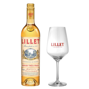 Lillet Blanc Set (6 Lillet & 6 Gläser) - 75cl