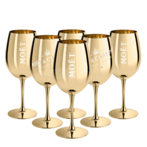 Moët & Chandon Gold Kunststoff Becher Set