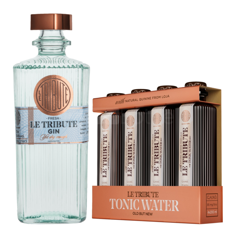 Le Tribute Gin & Le Tribute Tonic Set - 70cl